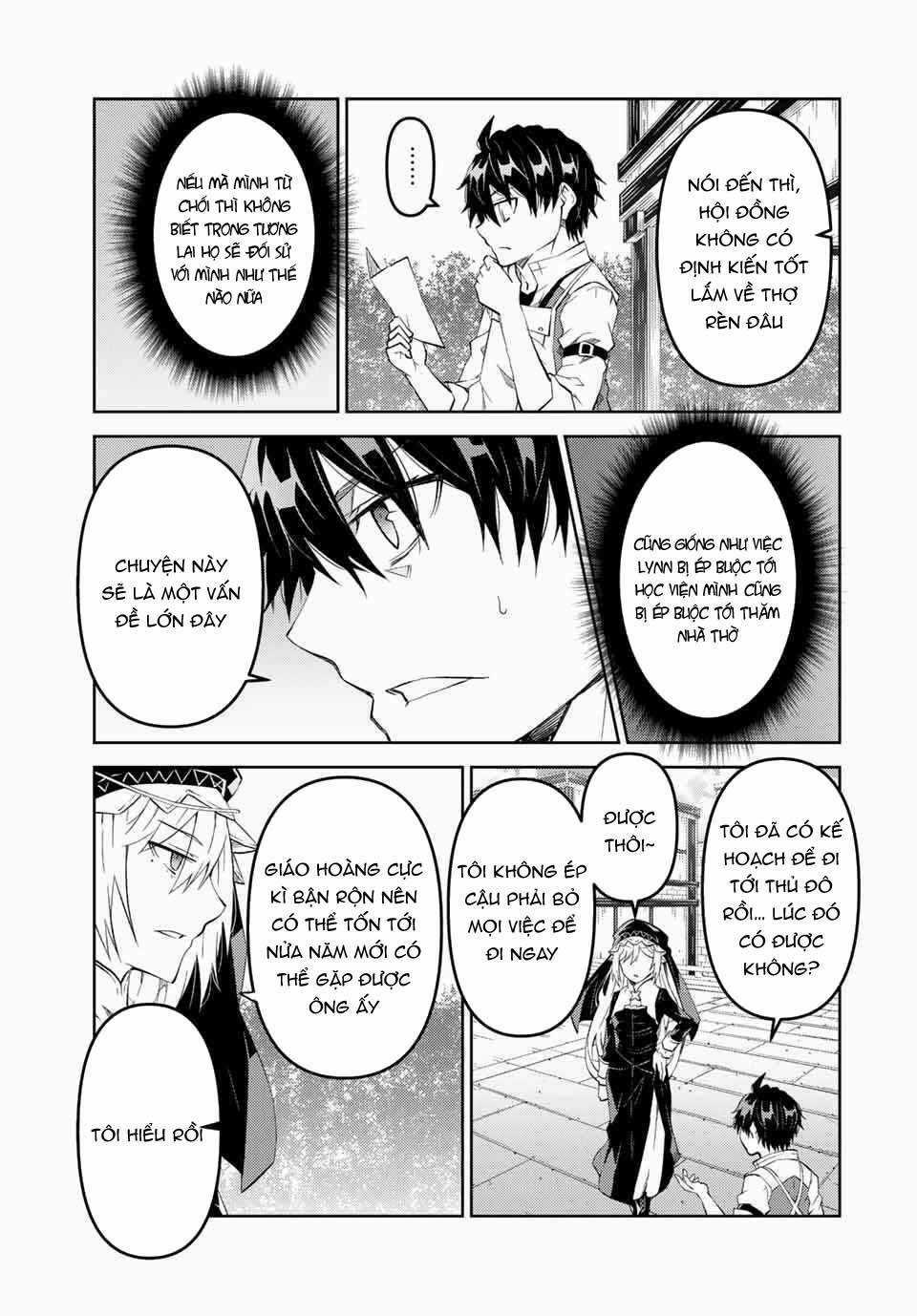 Từ Chức Nghiệp Yếu Nhất Trở Thành '' Thợ Rèn'' Mạnh Nhất Chapter 64 trang 7