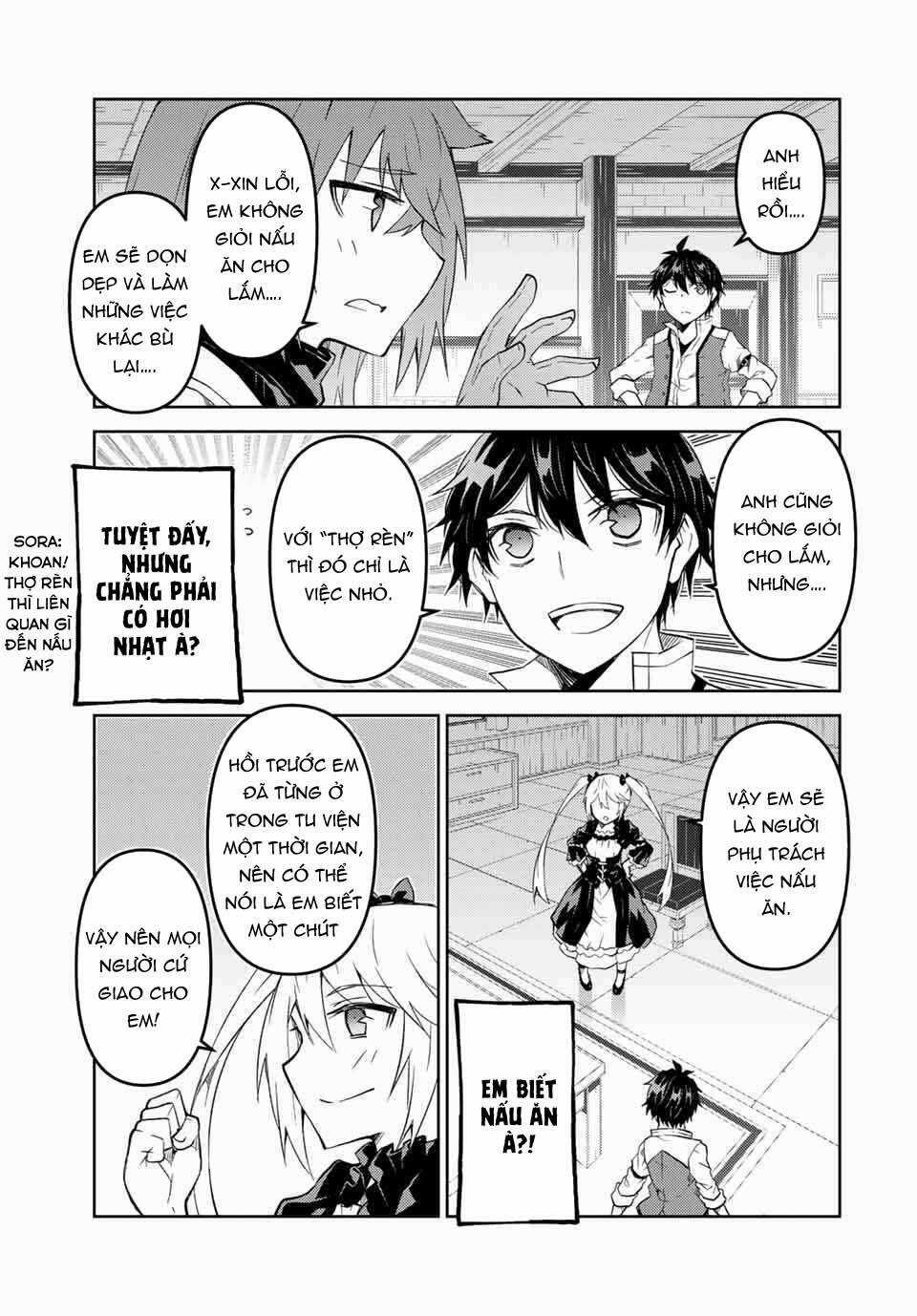 Từ Chức Nghiệp Yếu Nhất Trở Thành '' Thợ Rèn'' Mạnh Nhất Chapter 70 trang 3