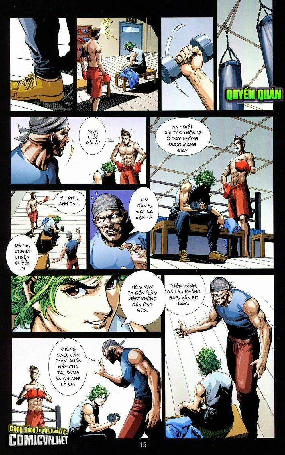 Tự Cường Bất Tức Chapter 1.1 trang 13