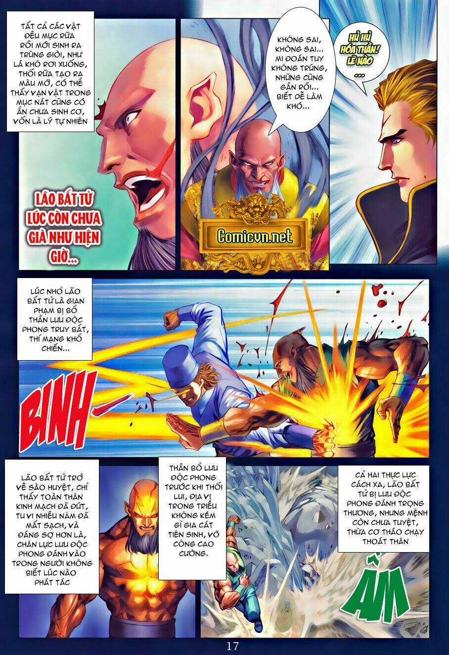 Tứ Đại Danh Bổ Chapter 318 trang 13