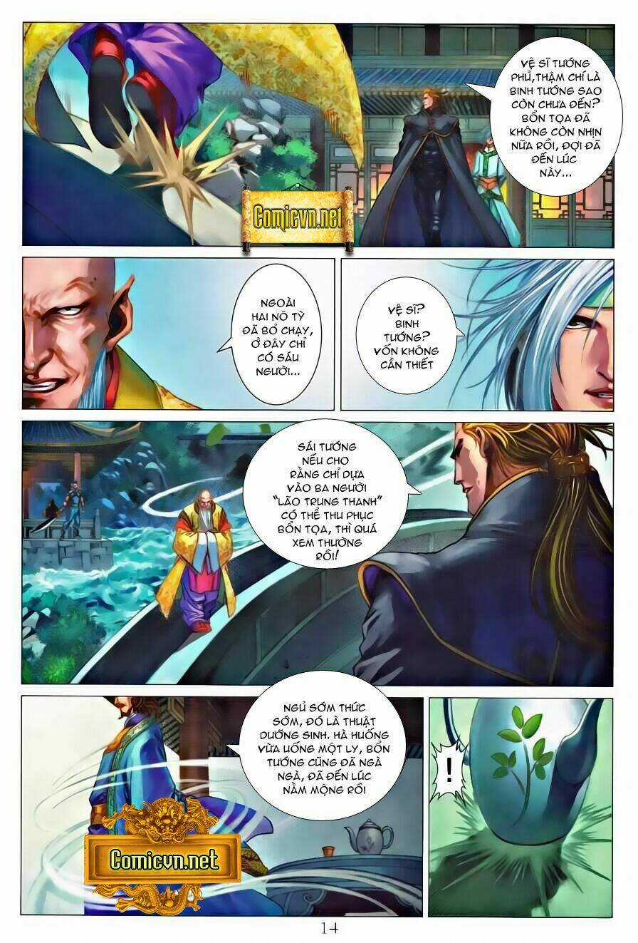 Tứ Đại Danh Bổ Chapter 319 trang 12