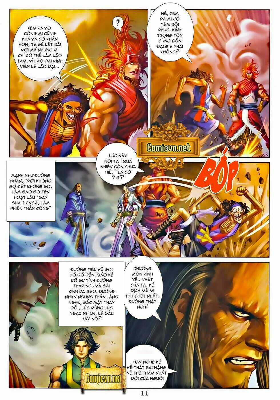 Tứ Đại Danh Bổ Chapter 323 trang 10