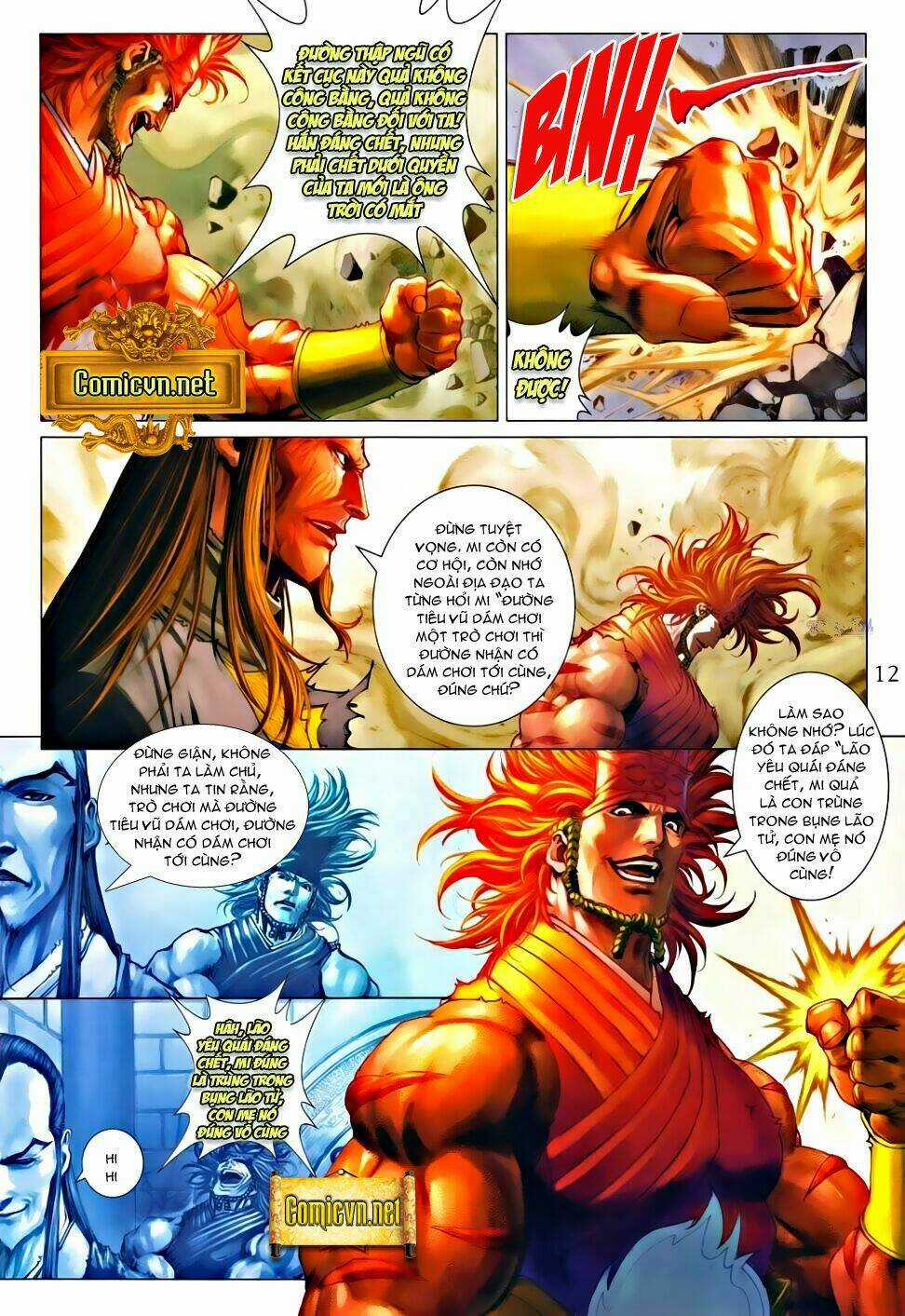 Tứ Đại Danh Bổ Chapter 323 trang 11