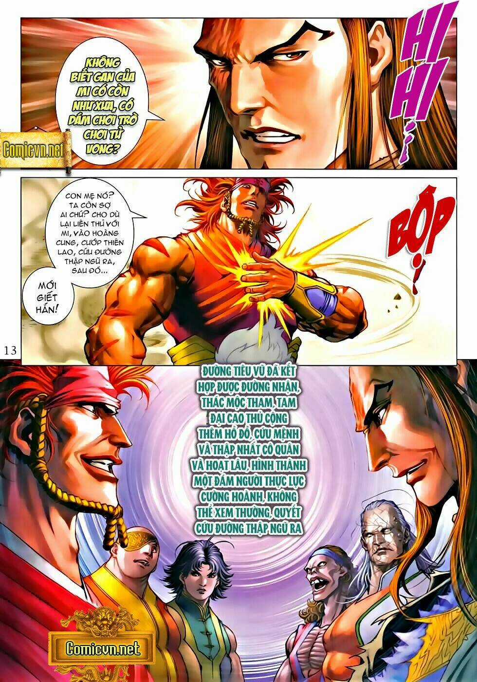 Tứ Đại Danh Bổ Chapter 323 trang 12