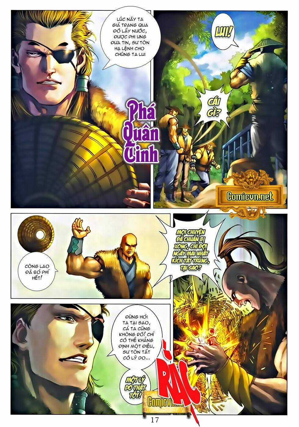 Tứ Đại Danh Bổ Chapter 323 trang 16