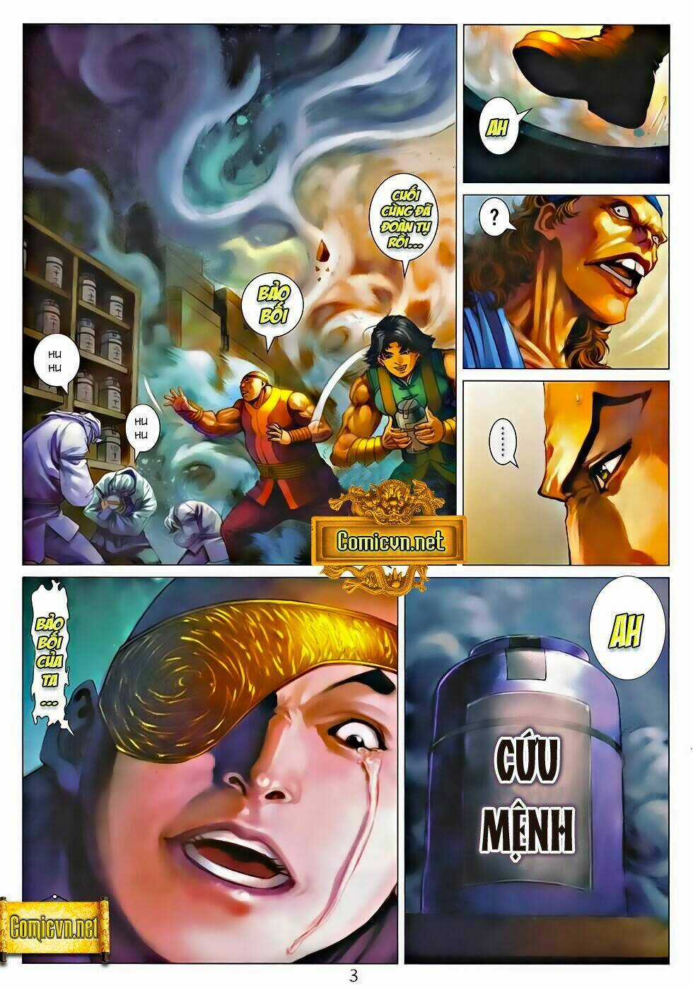 Tứ Đại Danh Bổ Chapter 323 trang 2