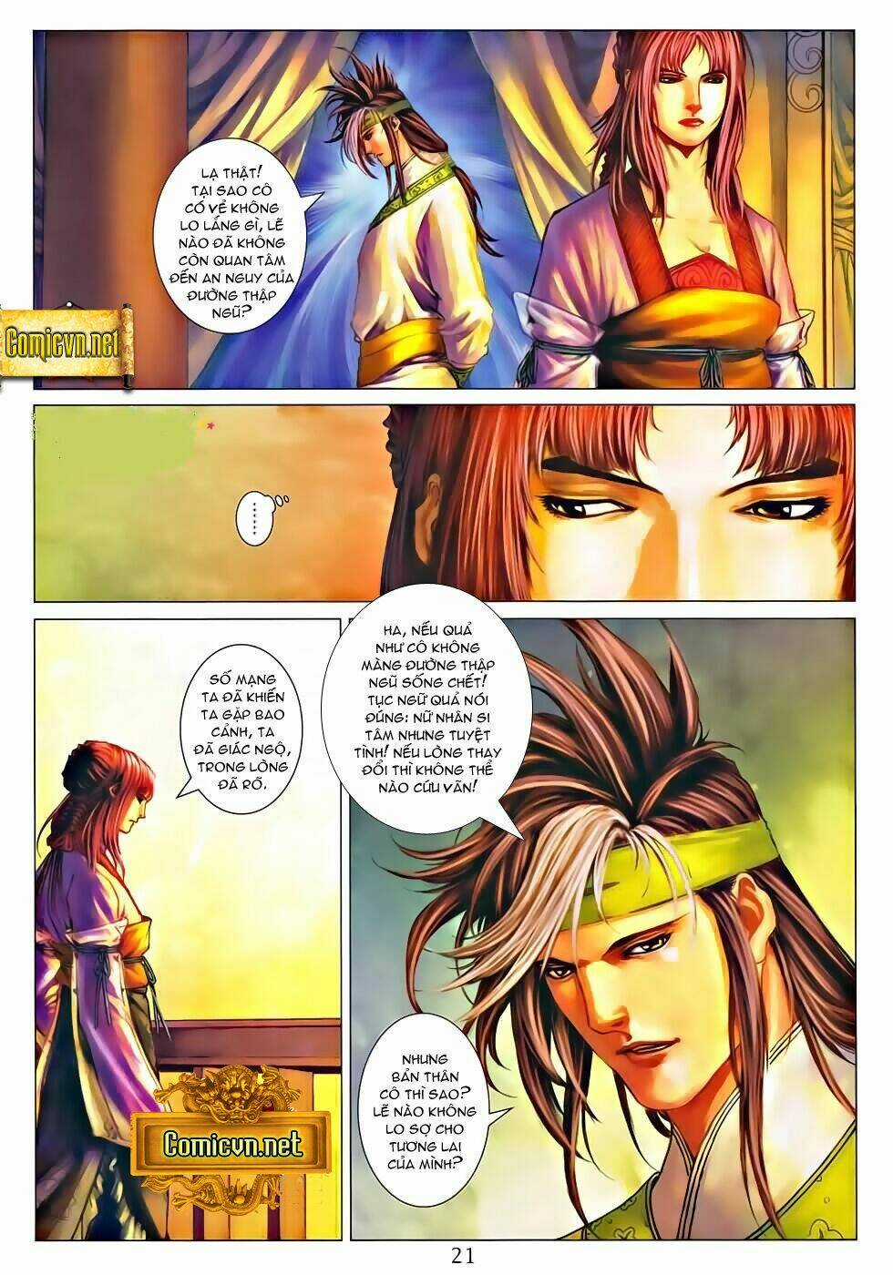 Tứ Đại Danh Bổ Chapter 323 trang 20