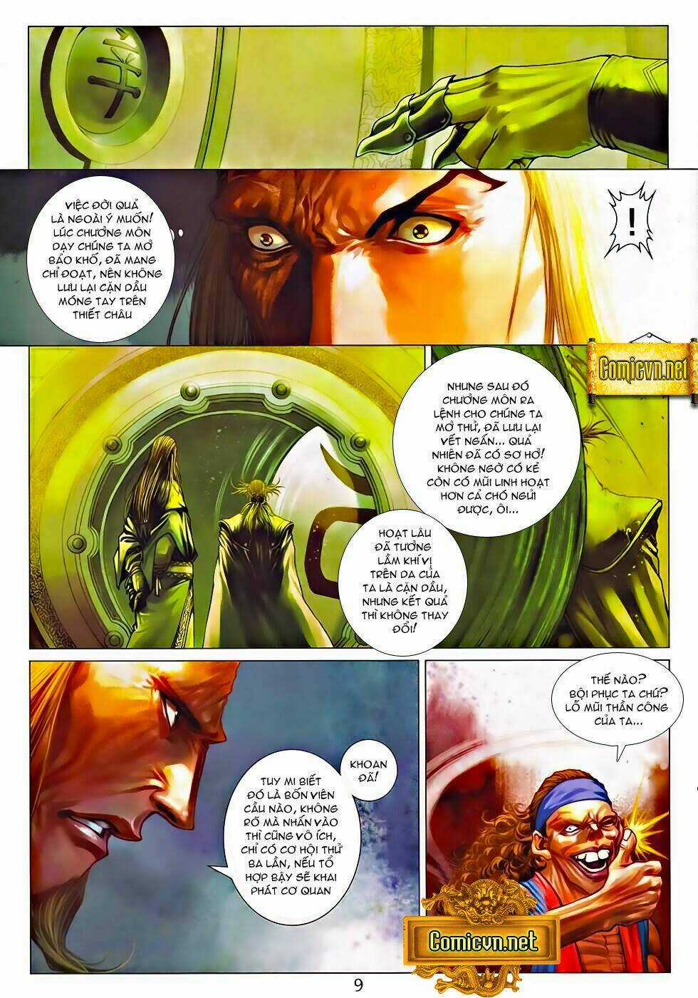 Tứ Đại Danh Bổ Chapter 323 trang 8