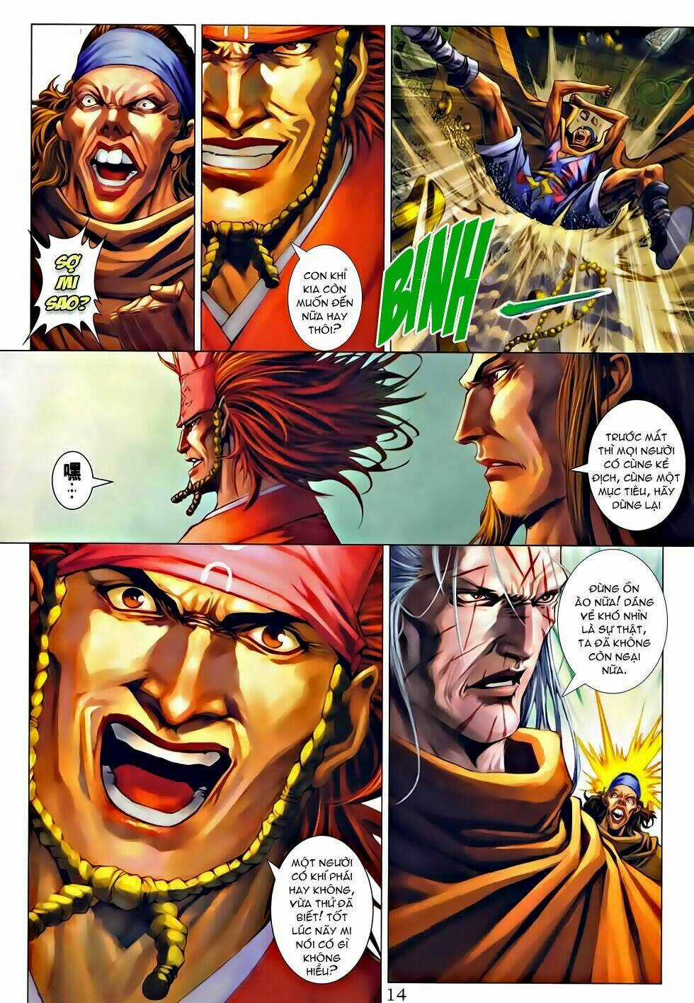 Tứ Đại Danh Bổ Chapter 325 trang 13