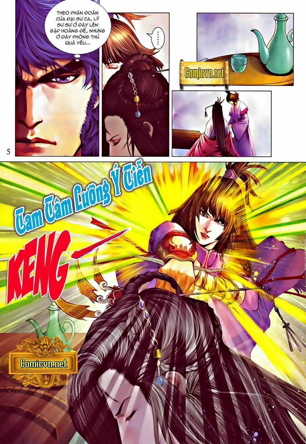 Tứ Đại Danh Bổ Chapter 325 trang 4
