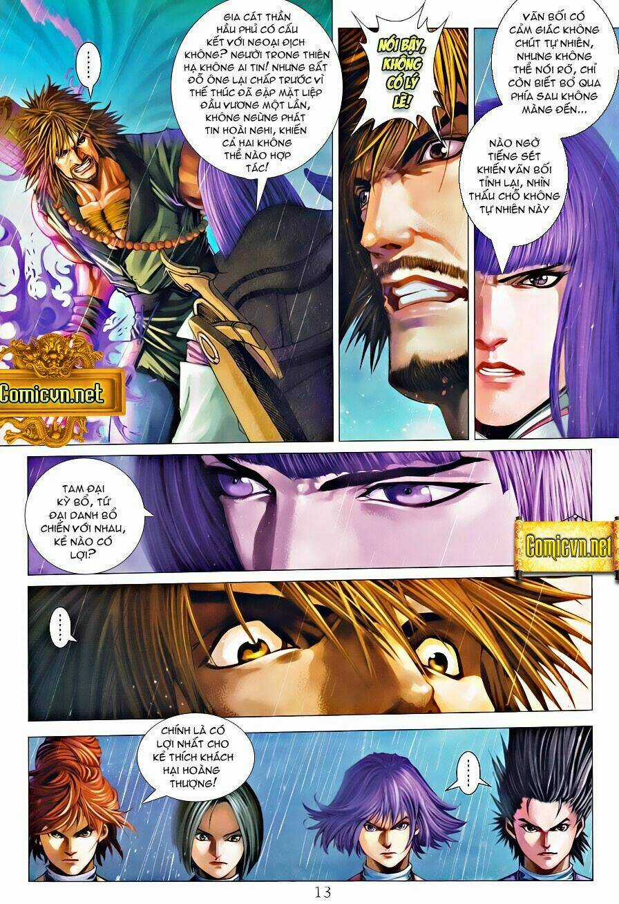 Tứ Đại Danh Bổ Chapter 330 trang 11