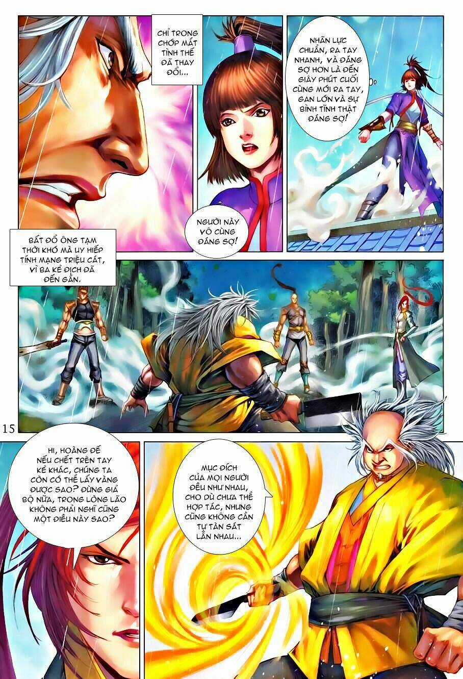 Tứ Đại Danh Bổ Chapter 332 trang 14