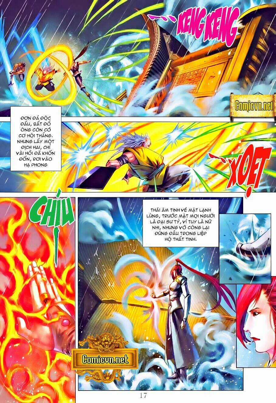 Tứ Đại Danh Bổ Chapter 332 trang 16