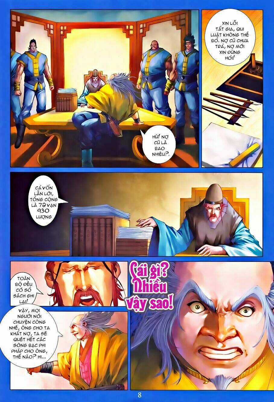 Tứ Đại Danh Bổ Chapter 332 trang 7