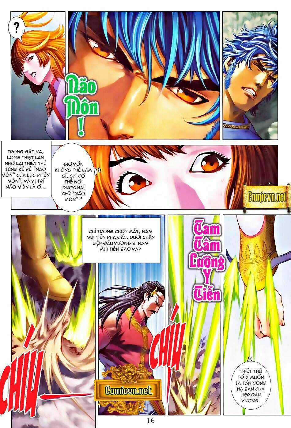 Tứ Đại Danh Bổ Chapter 333 trang 15
