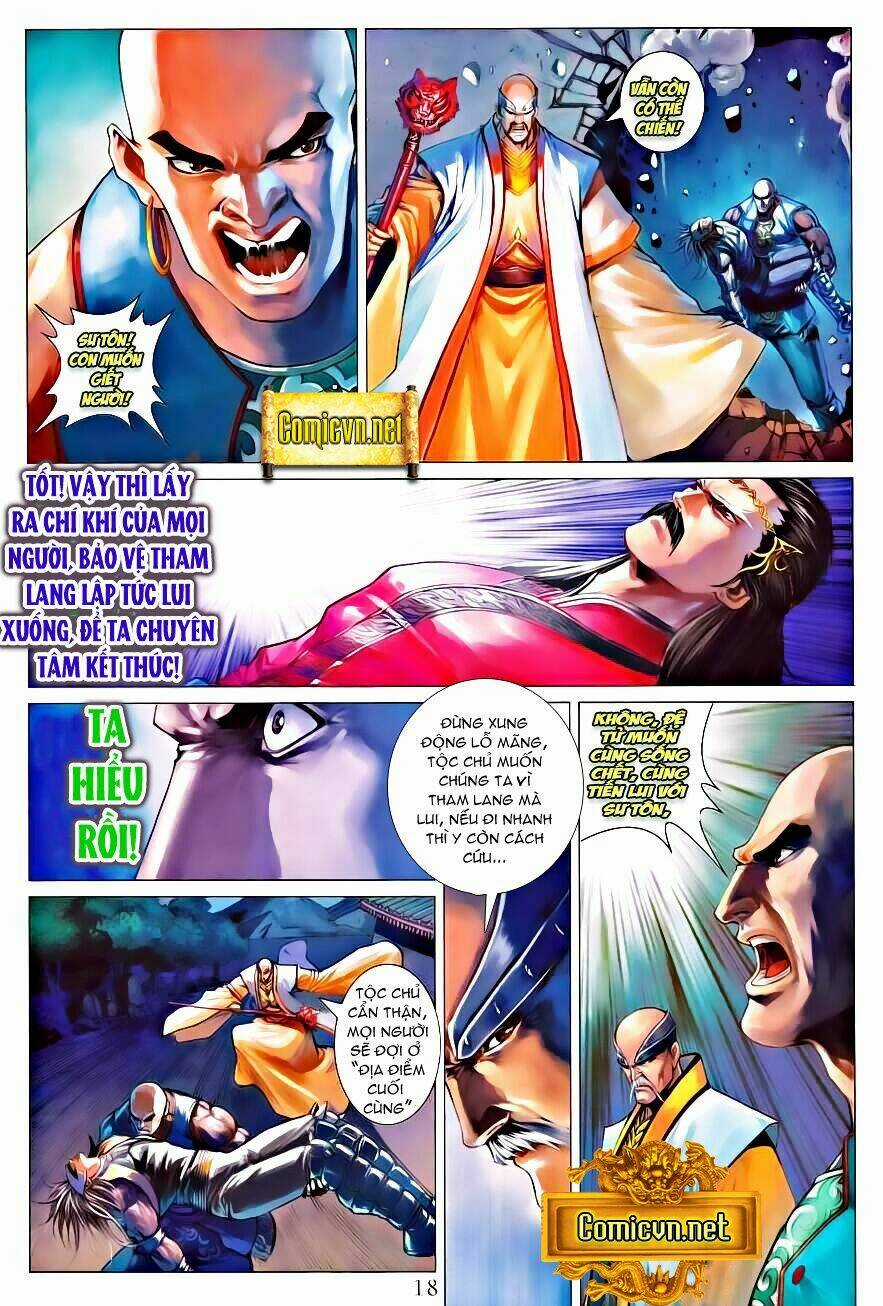 Tứ Đại Danh Bổ Chapter 334 trang 17