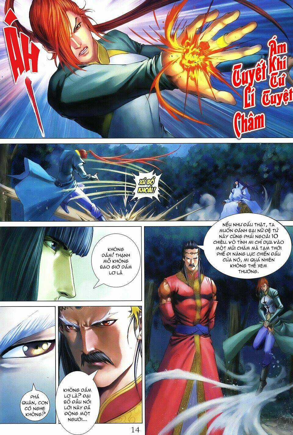 Tứ Đại Danh Bổ Chapter 335 trang 13