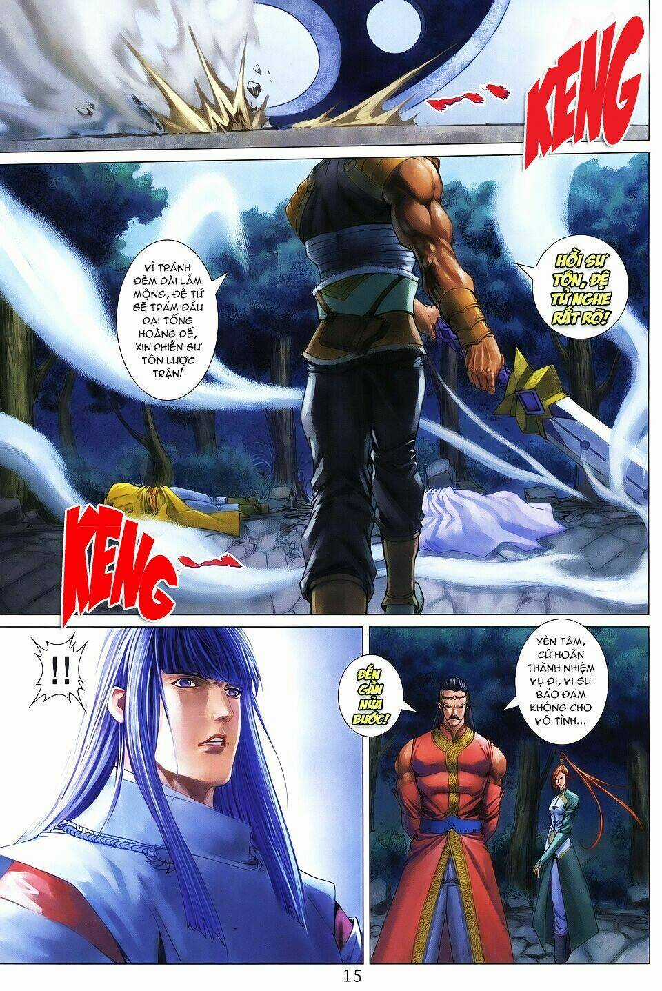 Tứ Đại Danh Bổ Chapter 335 trang 14