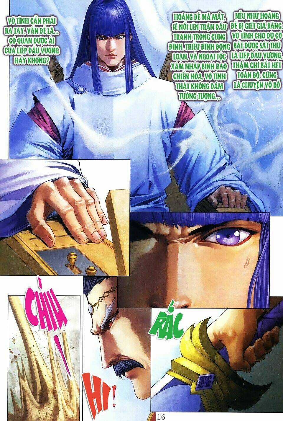 Tứ Đại Danh Bổ Chapter 335 trang 15