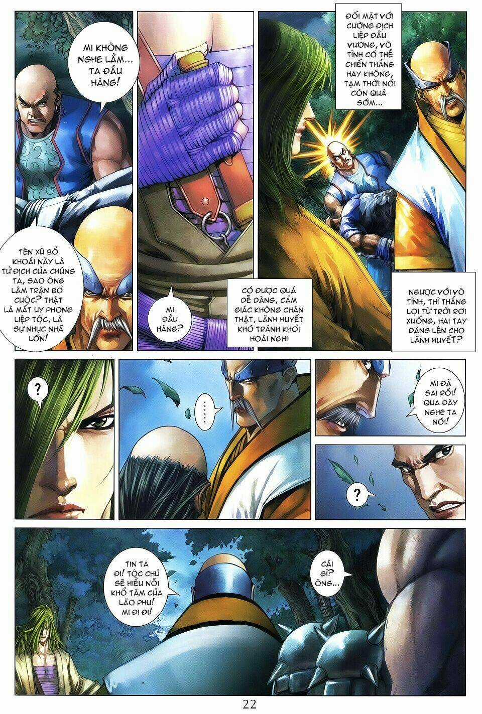 Tứ Đại Danh Bổ Chapter 335 trang 21