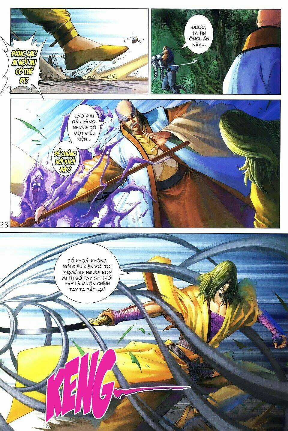 Tứ Đại Danh Bổ Chapter 335 trang 22