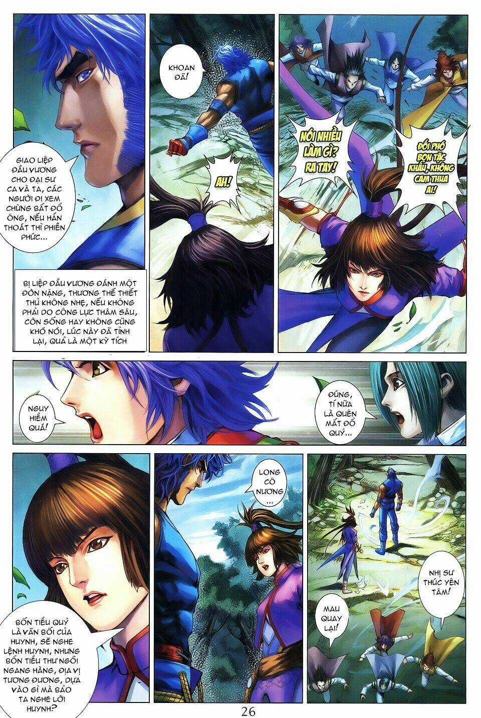 Tứ Đại Danh Bổ Chapter 335 trang 25