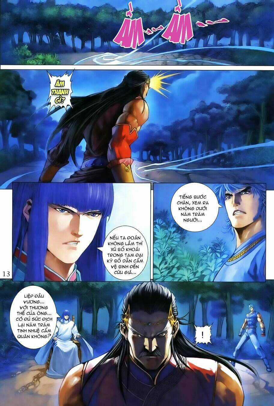 Tứ Đại Danh Bổ Chapter 337 trang 11