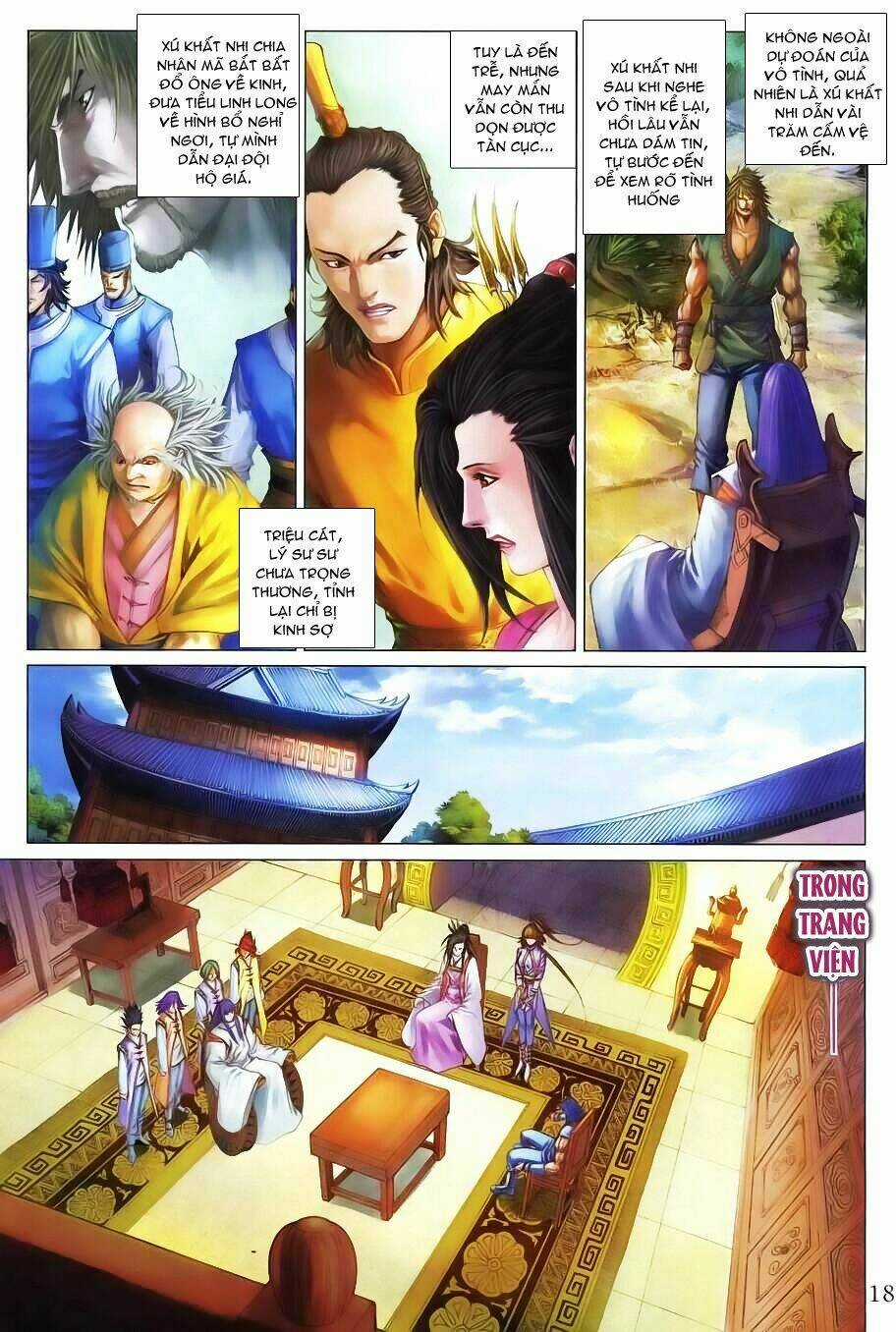 Tứ Đại Danh Bổ Chapter 337 trang 16