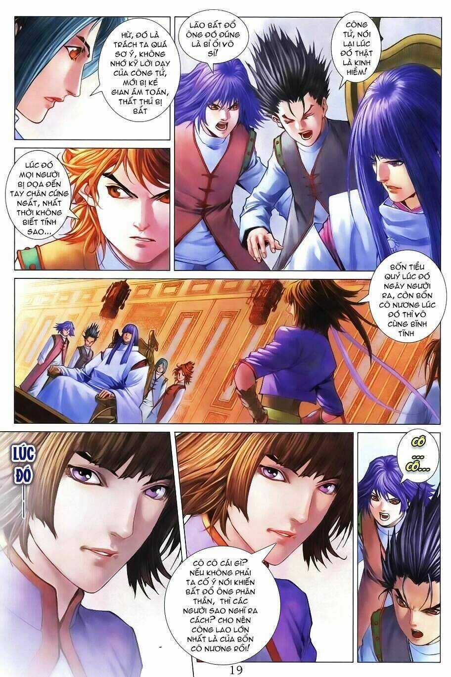 Tứ Đại Danh Bổ Chapter 337 trang 17