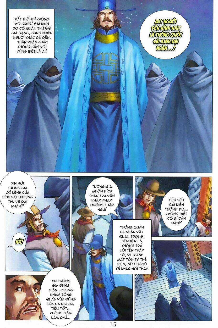 Tứ Đại Danh Bổ Chapter 339 trang 14