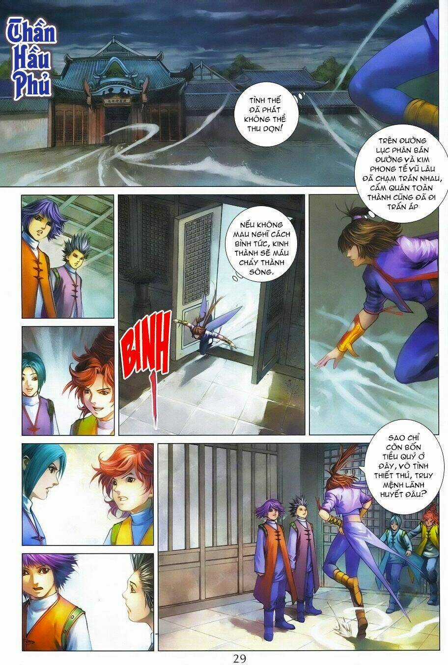 Tứ Đại Danh Bổ Chapter 339 trang 28