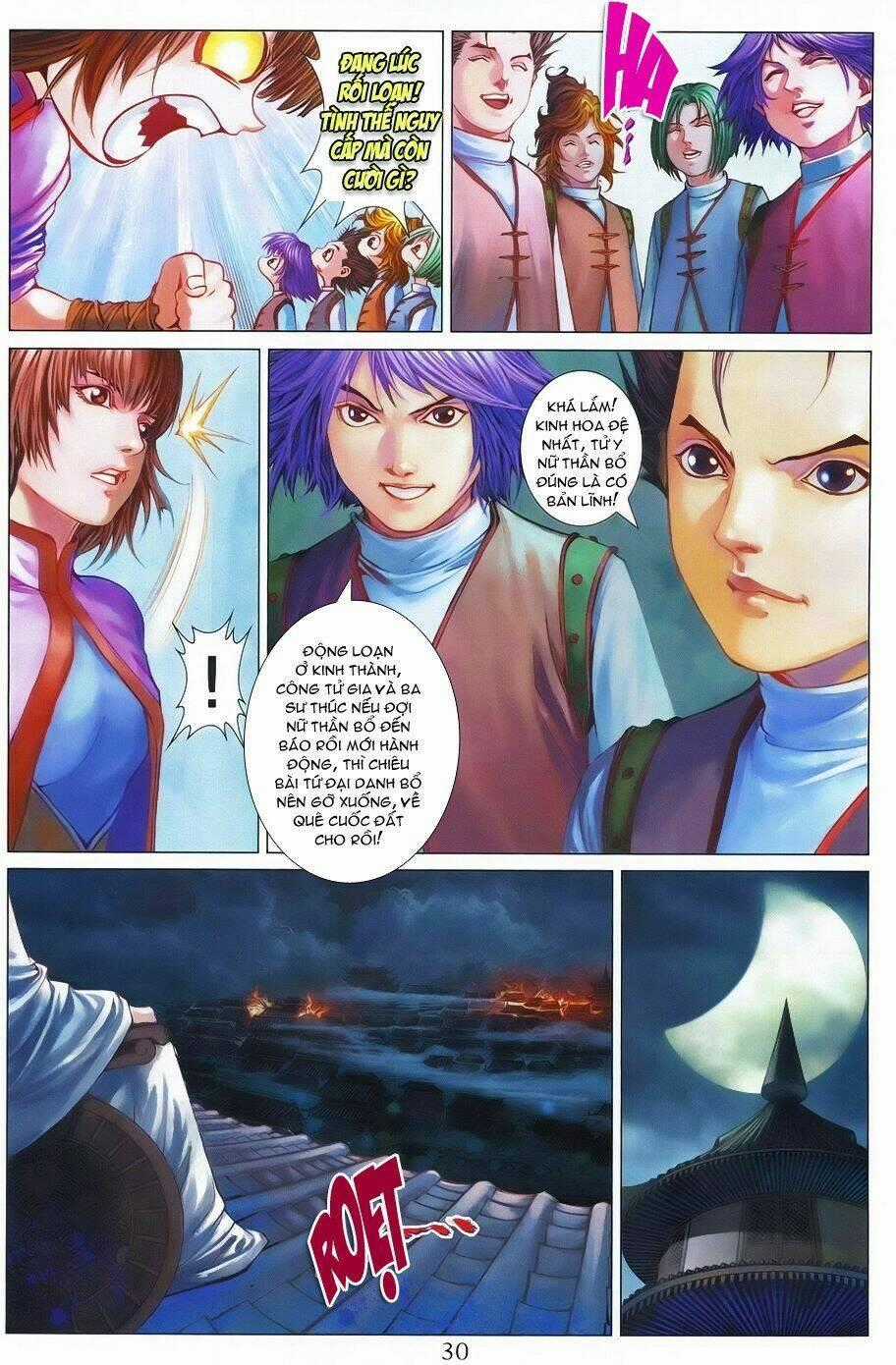 Tứ Đại Danh Bổ Chapter 339 trang 29