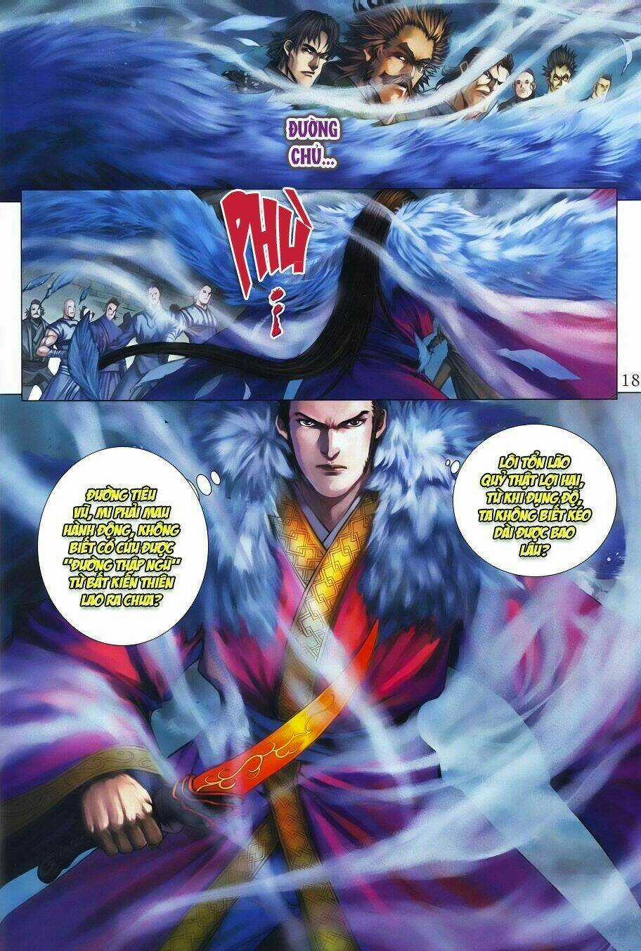 Tứ Đại Danh Bổ Chapter 340 trang 15