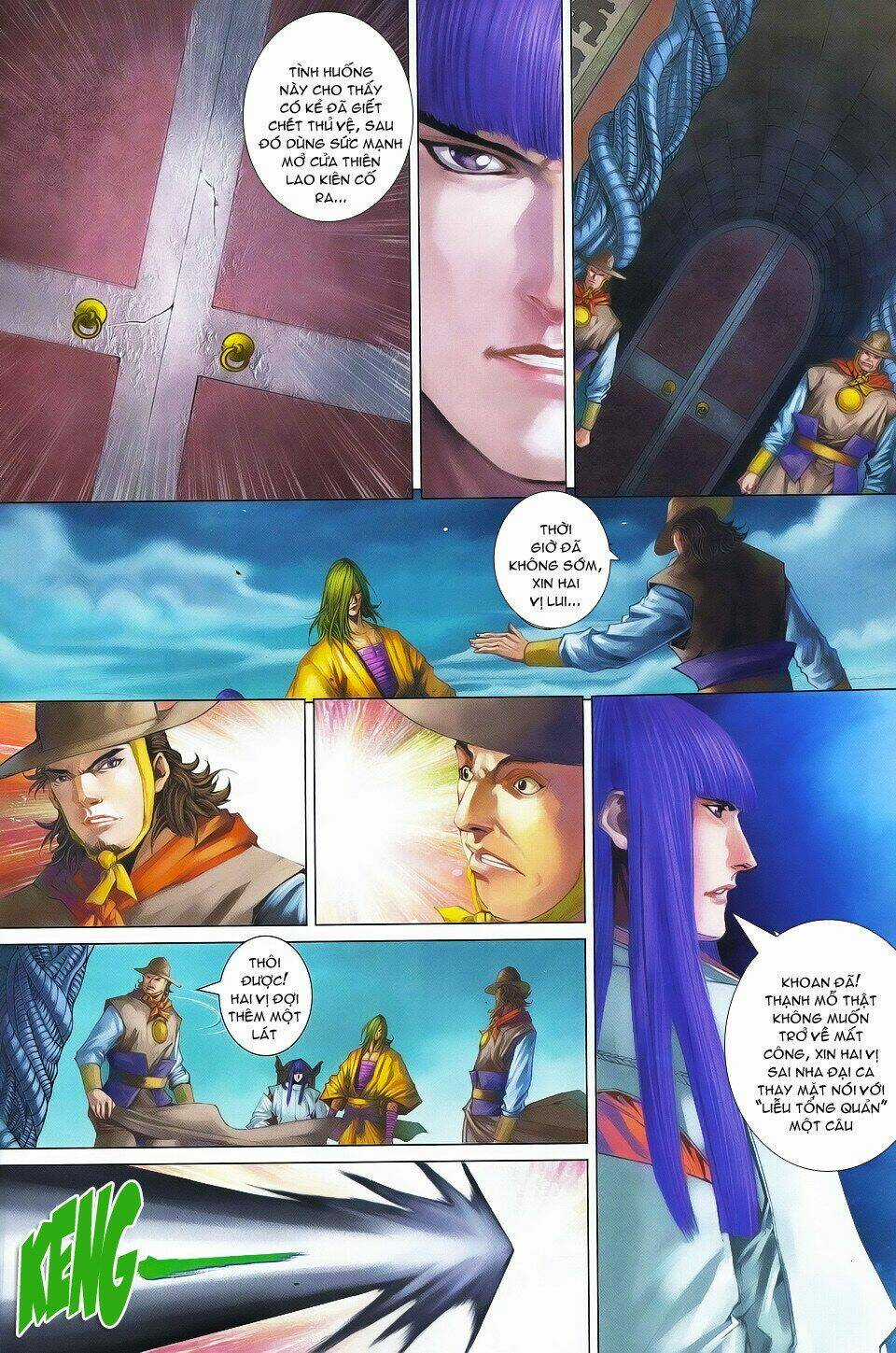 Tứ Đại Danh Bổ Chapter 341 trang 17