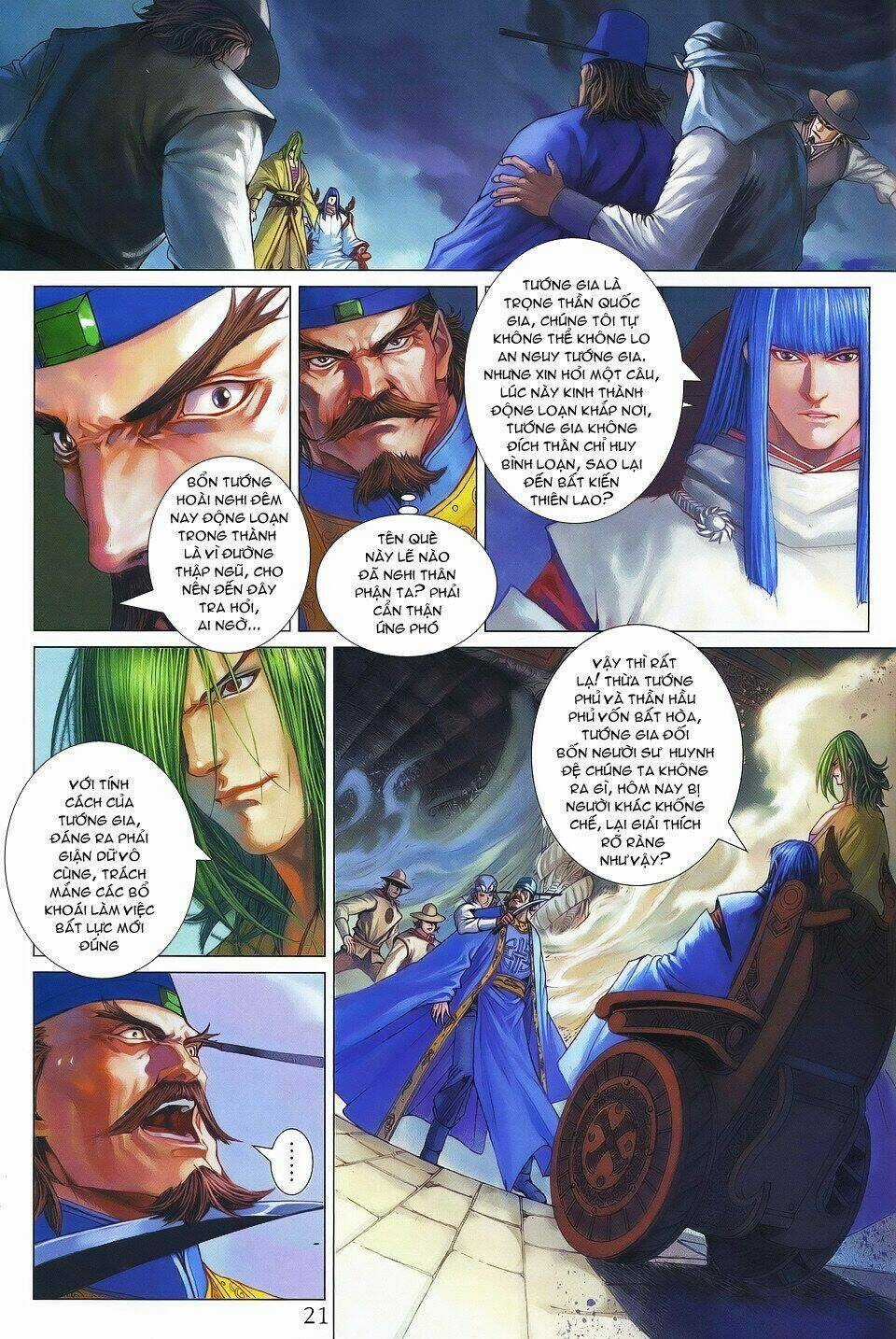 Tứ Đại Danh Bổ Chapter 341 trang 20