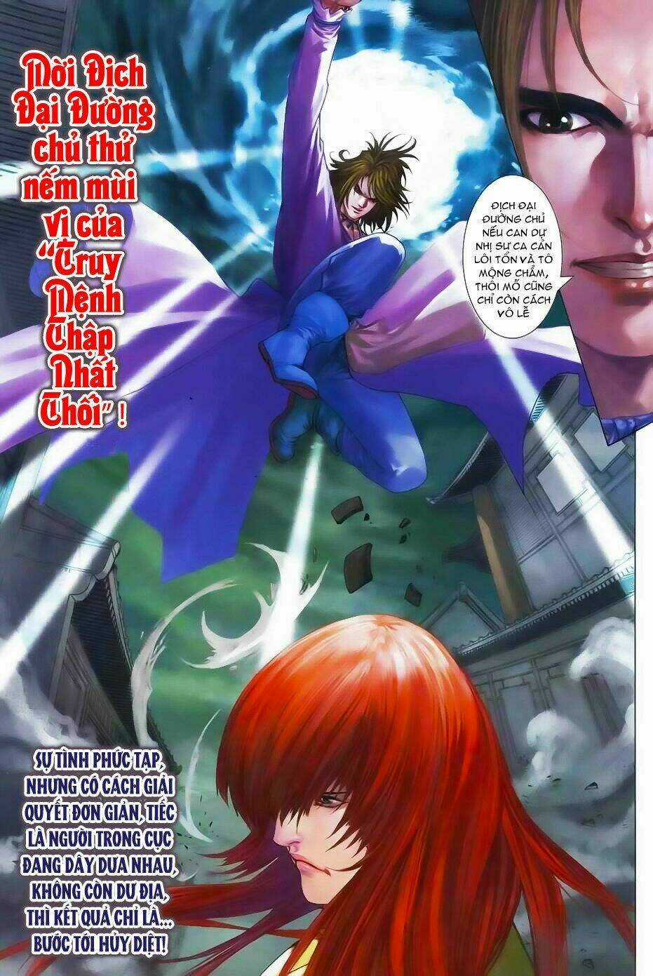 Tứ Đại Danh Bổ Chapter 342 trang 11