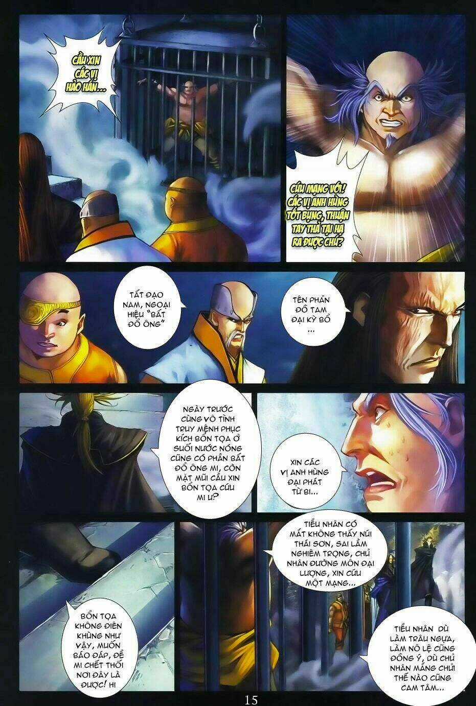 Tứ Đại Danh Bổ Chapter 342 trang 13
