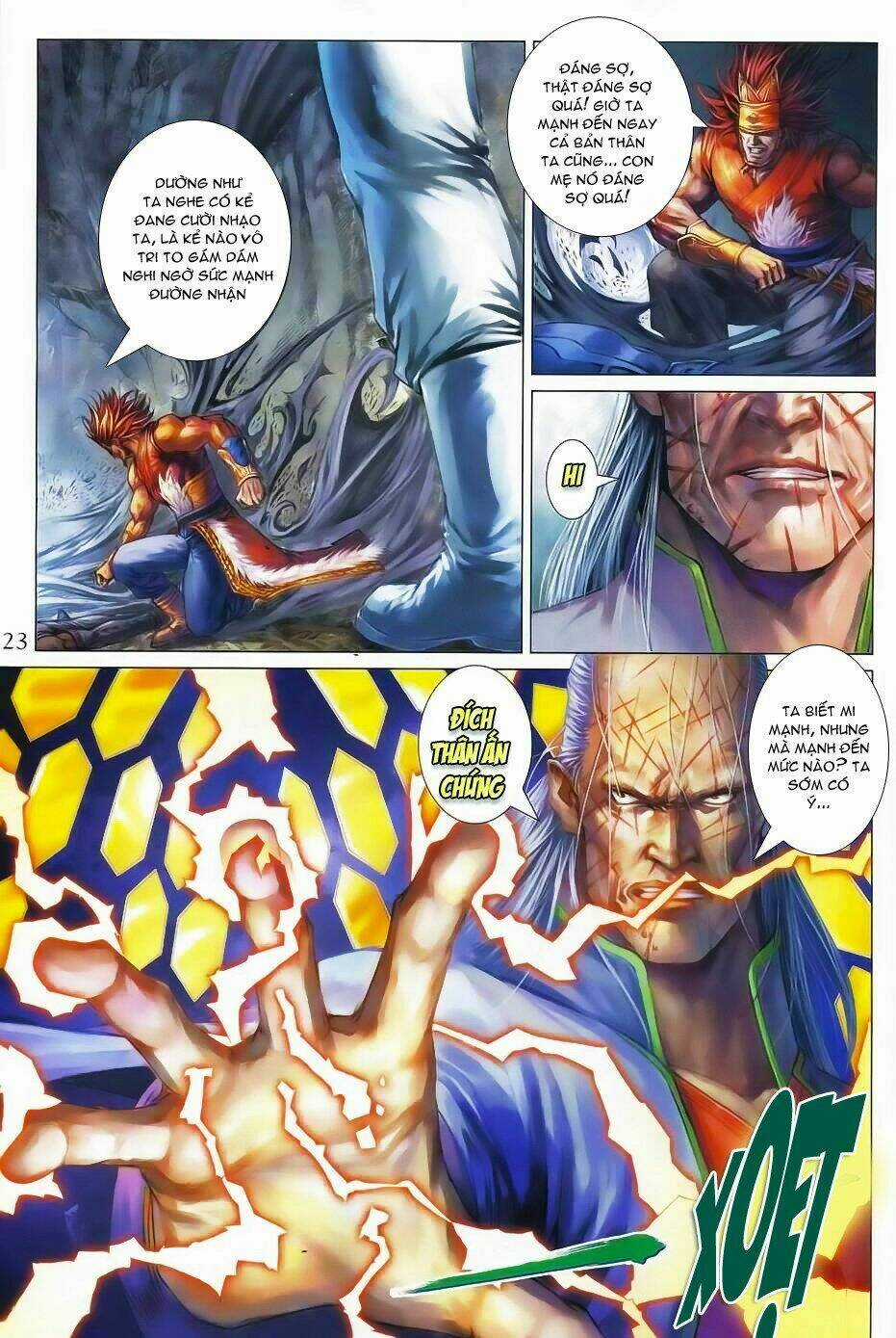 Tứ Đại Danh Bổ Chapter 342 trang 21