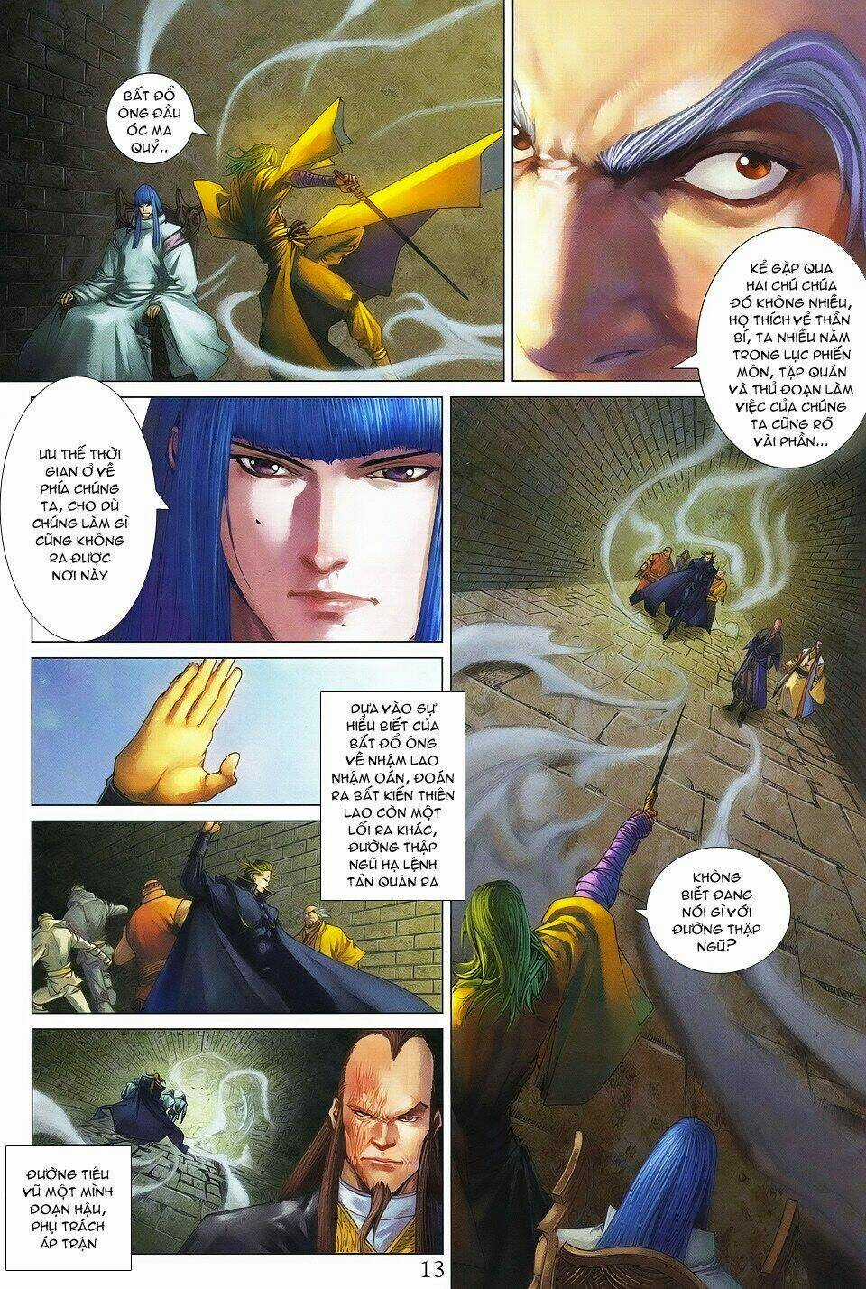 Tứ Đại Danh Bổ Chapter 343 trang 12