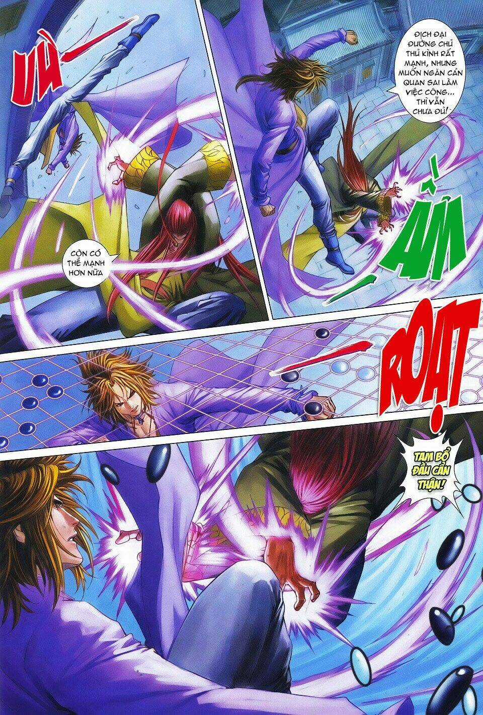 Tứ Đại Danh Bổ Chapter 343 trang 15