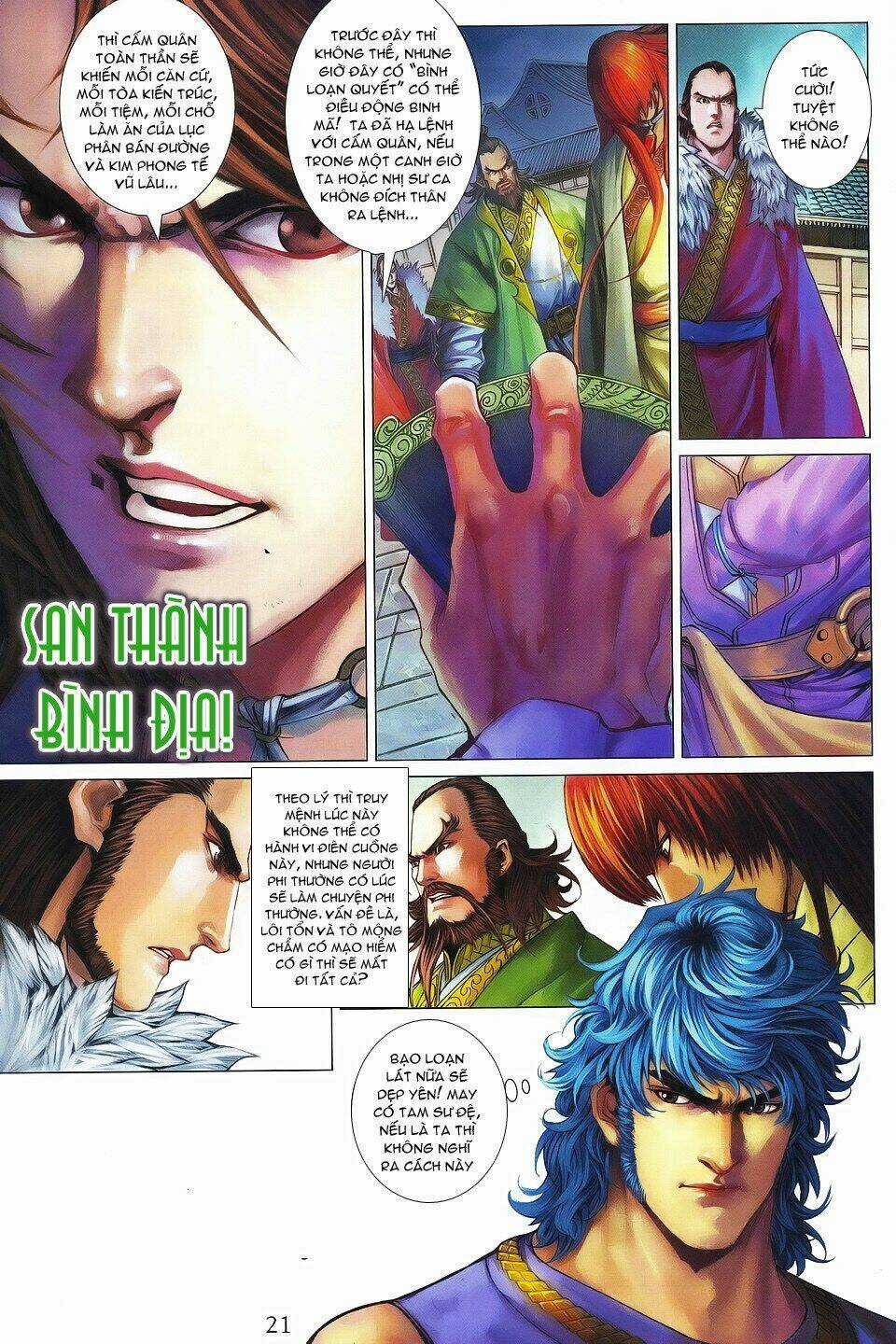 Tứ Đại Danh Bổ Chapter 343 trang 20