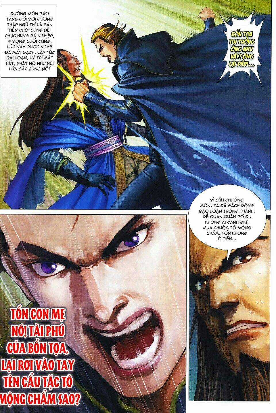 Tứ Đại Danh Bổ Chapter 343 trang 28