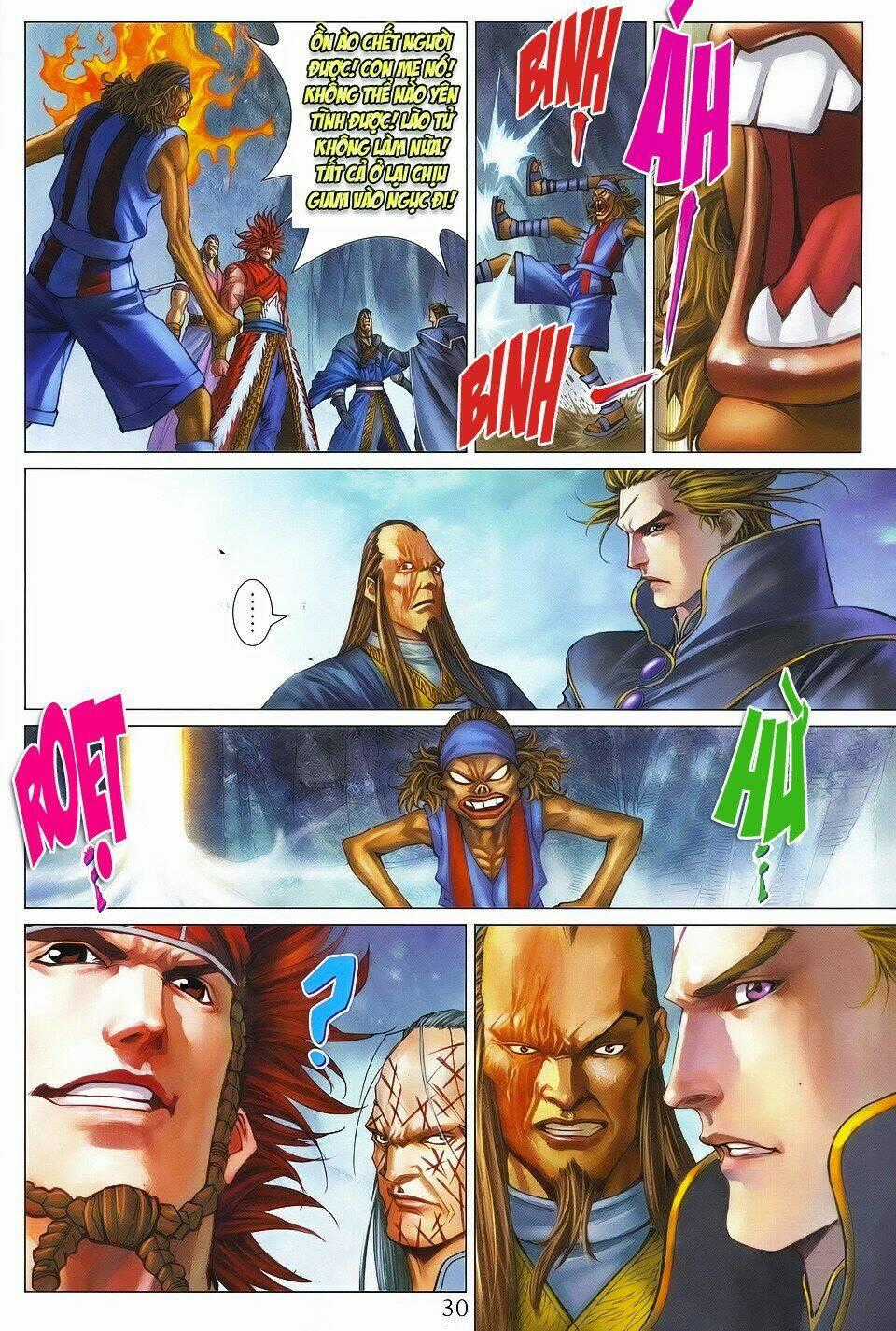 Tứ Đại Danh Bổ Chapter 343 trang 29