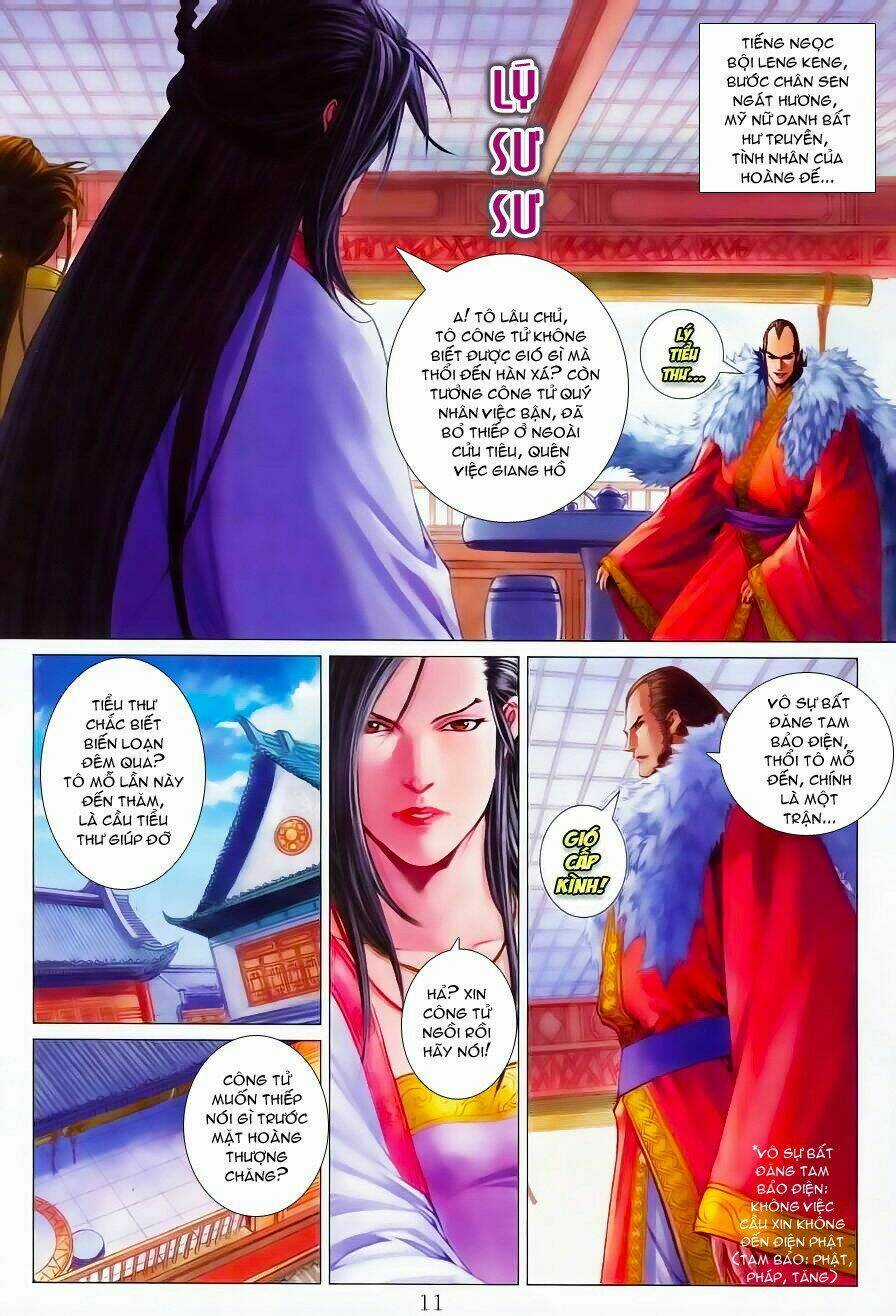 Tứ Đại Danh Bổ Chapter 344 trang 10