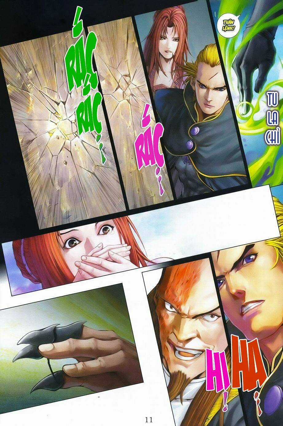 Tứ Đại Danh Bổ Chapter 347 trang 10