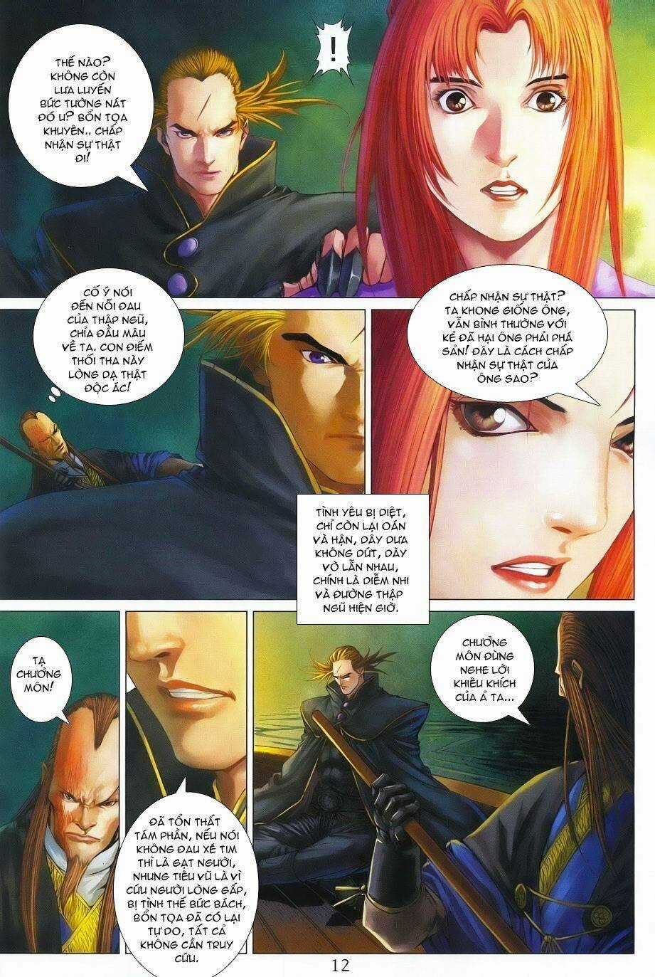 Tứ Đại Danh Bổ Chapter 347 trang 11