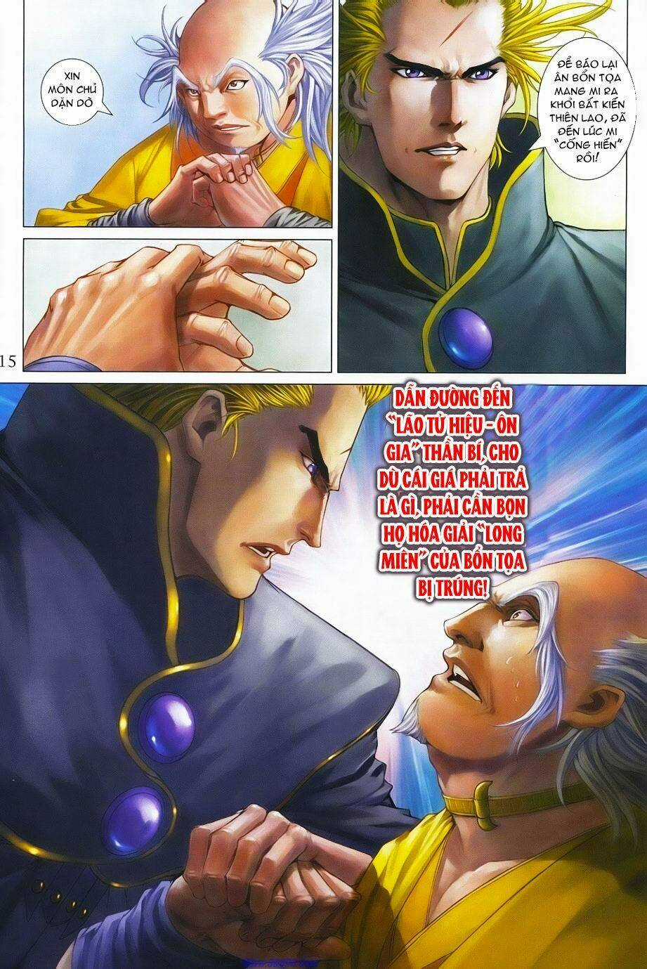 Tứ Đại Danh Bổ Chapter 347 trang 14