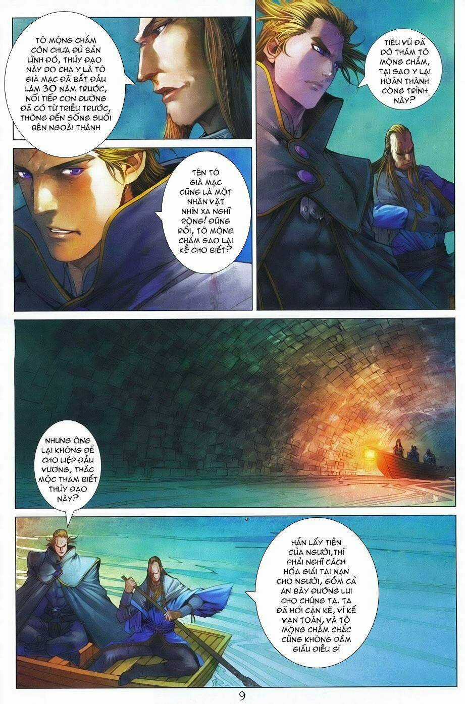Tứ Đại Danh Bổ Chapter 347 trang 8