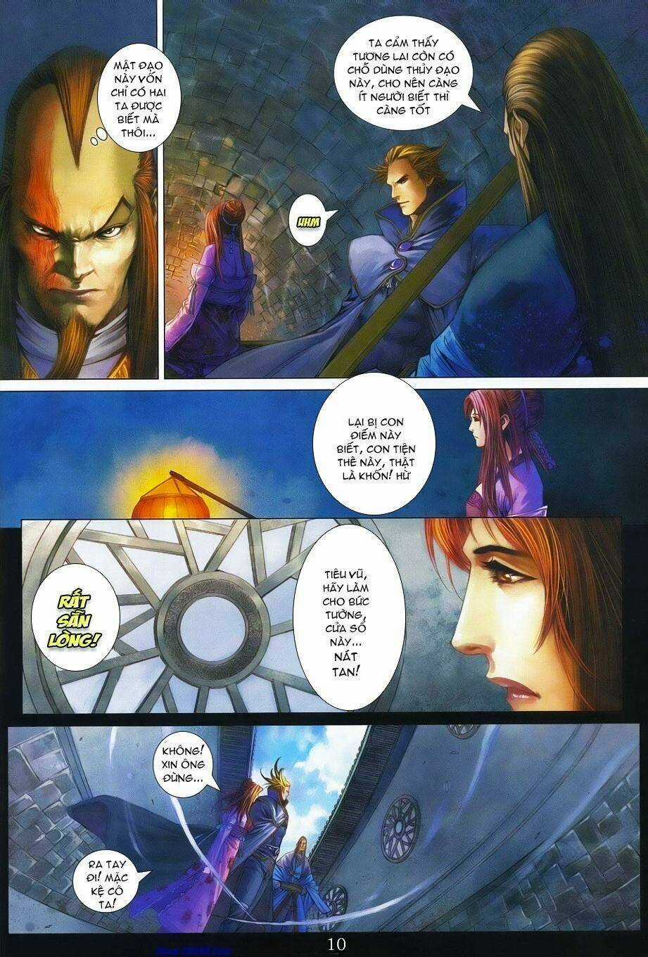 Tứ Đại Danh Bổ Chapter 347 trang 9