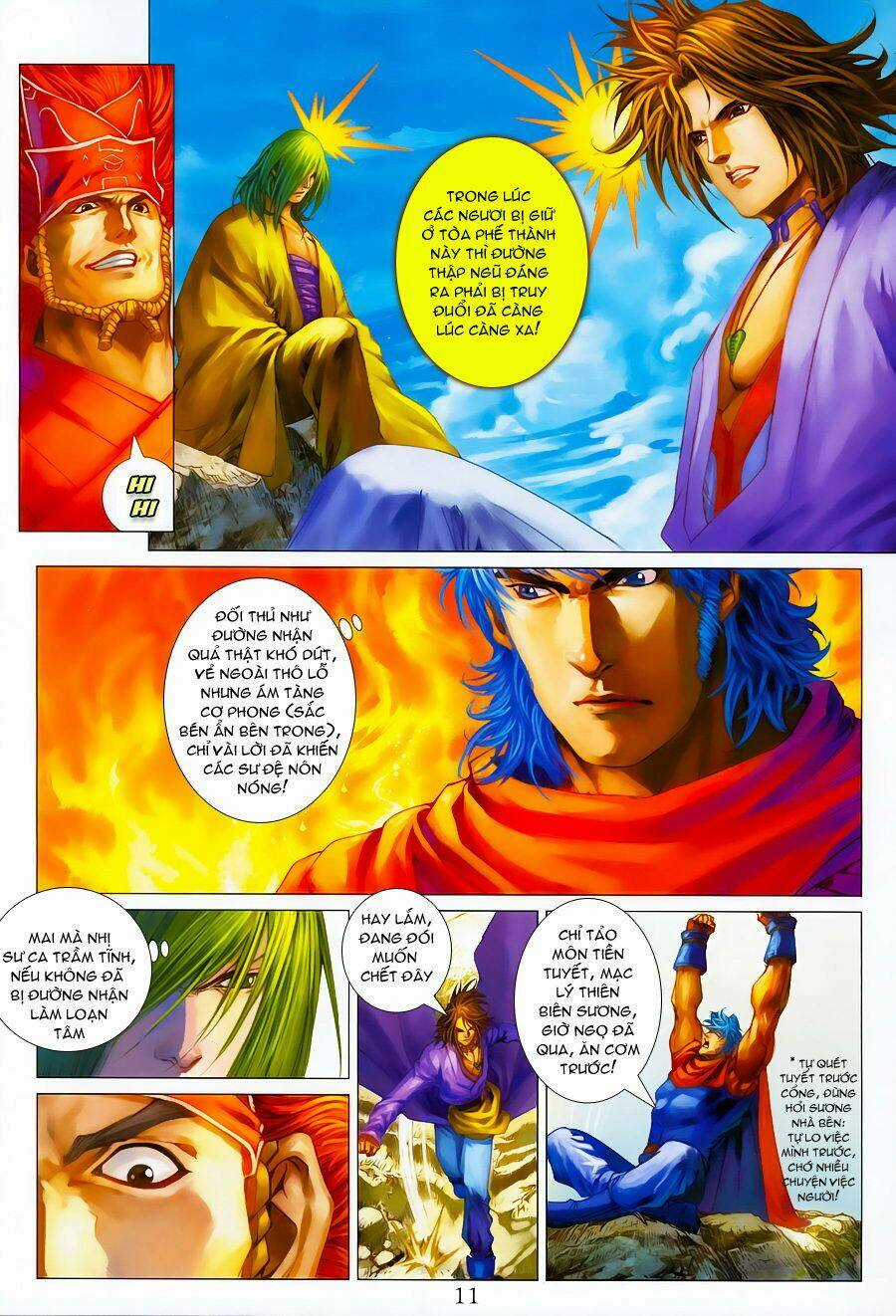 Tứ Đại Danh Bổ Chapter 348 trang 10